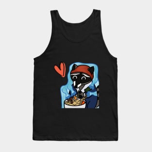 Racoon ramen jutsu Tank Top